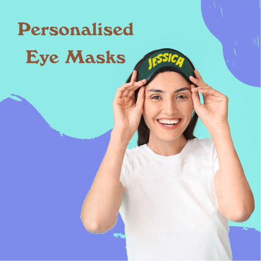 personalised eye masks branding